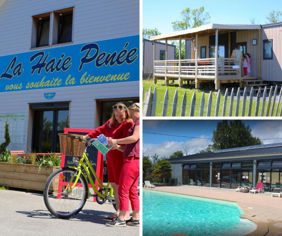 Camping la Haie Penée **** Saint-Quentin-en-Tourmont Exterior foto